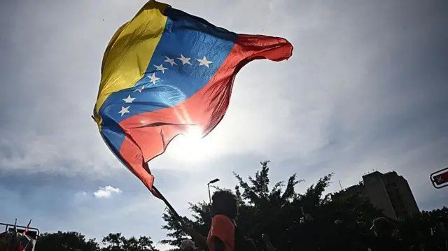 Bandeira da Venezuela AFP via Getty Images, via
