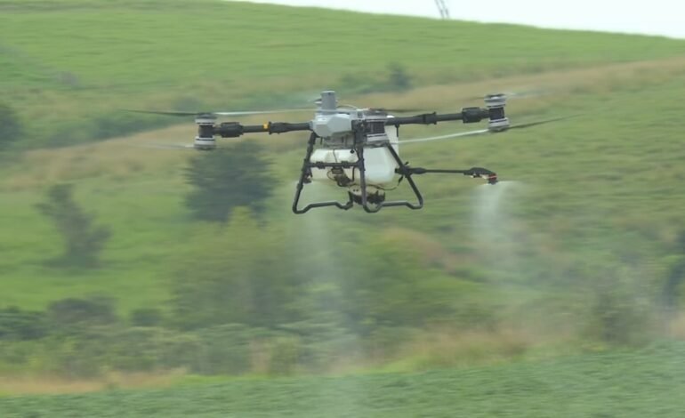 O uso de drones na agricultura brasileira cresceu