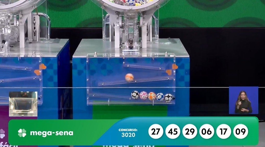O sorteio do concurso 3020 da Mega-Sena foi