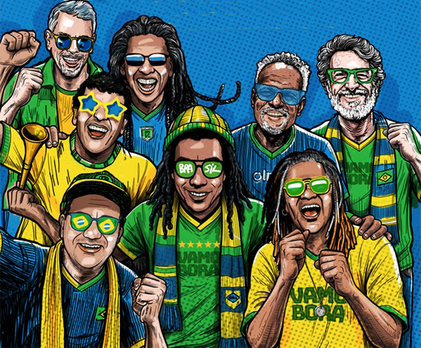 Farofa carioca lança single seleção brasileira com samba