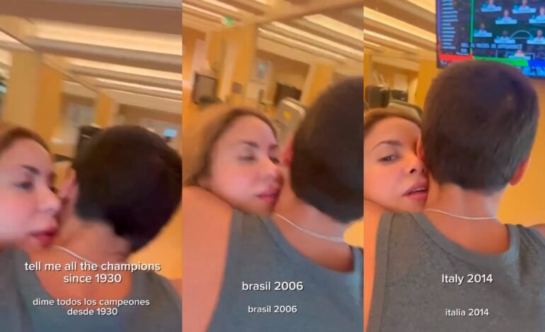 Milan, filho de Shakira e do ex-jogador Gerard