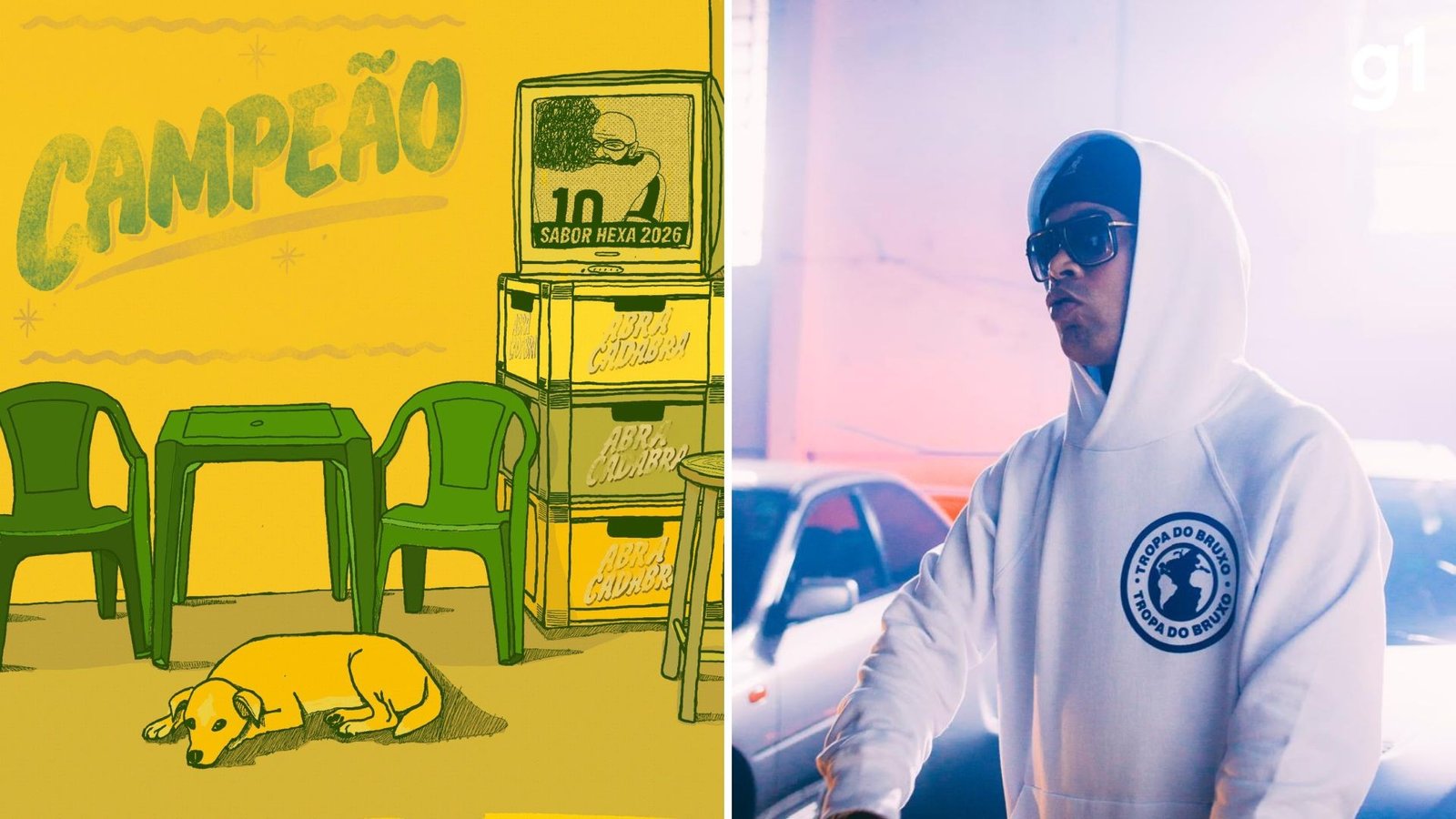 O coletivo Tropa do Bruxo, idealizado por Ronaldinho