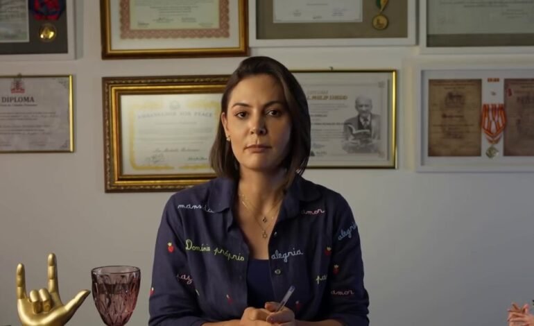 A ex-primeira-dama Michelle Bolsonaro sinalizou que faria um