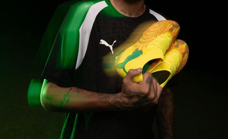 A nova chuteira do jogador Neymar, modelo Future