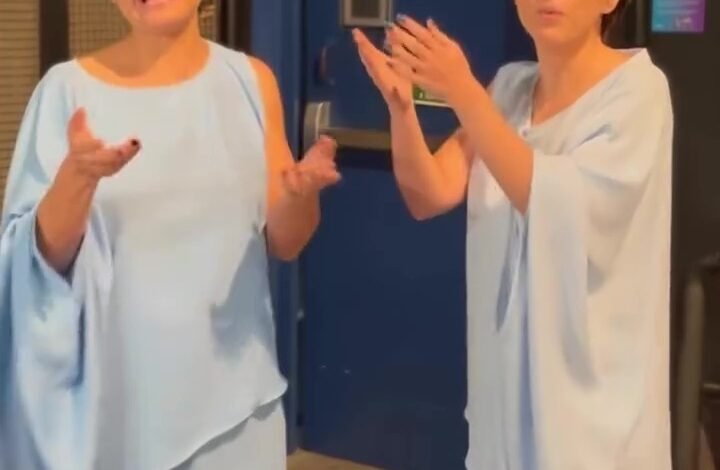 A jornalista Sandra Annenberg participou de um encontro