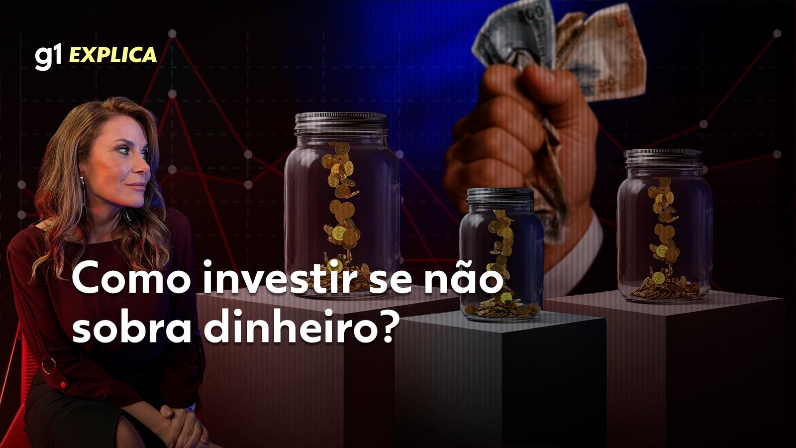 Esperar o dinheiro sobrar para começar a investir
