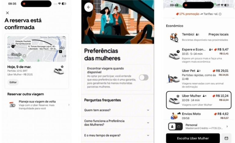 A Uber anunciou nesta terça-feira (30) a expansão