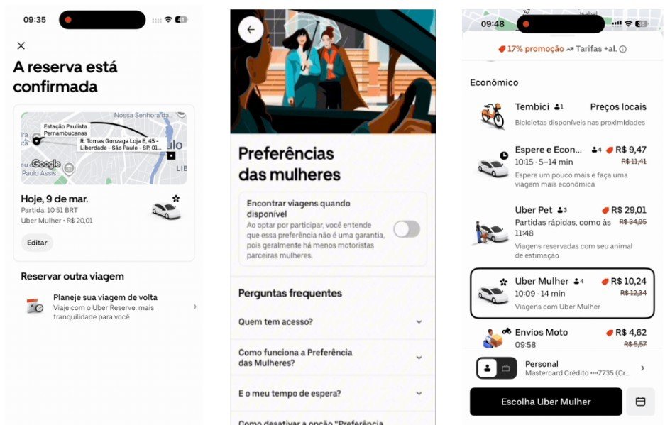A Uber anunciou nesta terça-feira (30) a expansão