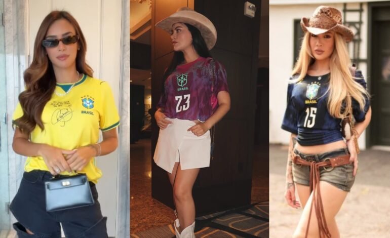 Esposas e namoradas de jogadores da seleção brasileira