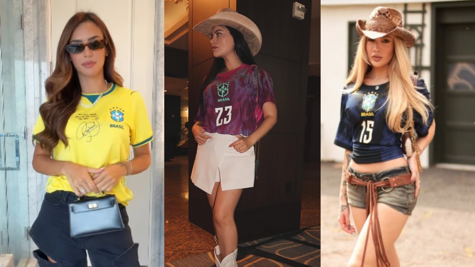 Esposas e namoradas de jogadores da seleção brasileira