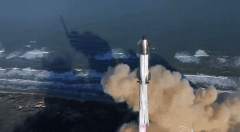 As ações da SpaceX tiveram alta de quase 20% em