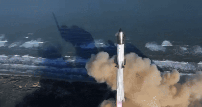 As ações da SpaceX tiveram alta de quase 20% em