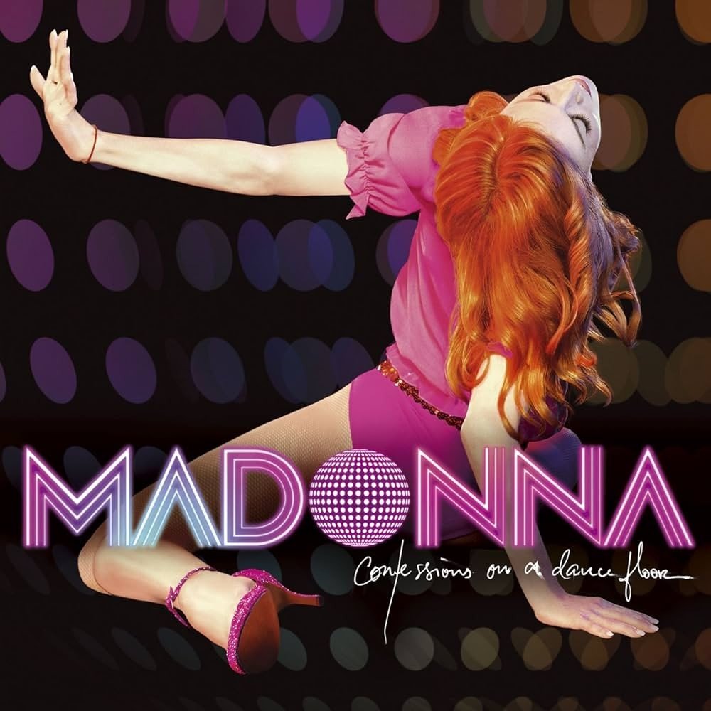 Capa de Confessions on a Dance Floor (2005), álbum de